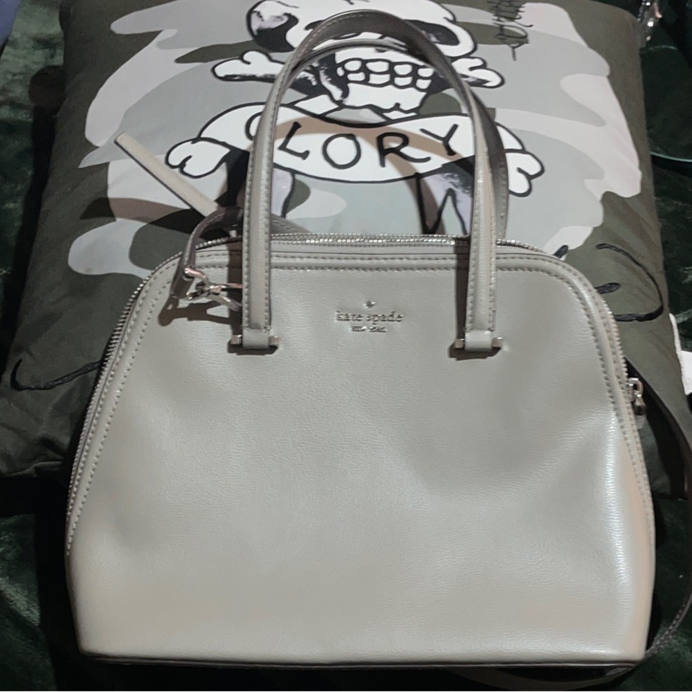 Kate Spade Women's Patterson drive domeGrey Satchel